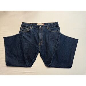 Levis 517‎ Jeans Mens 36x30 Blue Bootcut Y2K Distressed Made In Mexico Denim